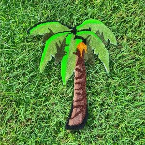 Palm Tree Rug - 2 ft by 3 ft